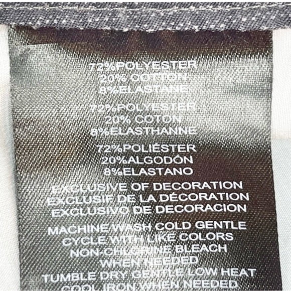 HANG TEN Men’s Board Shorts Gray Green Stripe Drawstring Hook & Loop Closure 32 - Picture 8 of 8